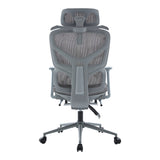 Scaun de birou directorial Vigo, 52x70x124 cm - Gri
