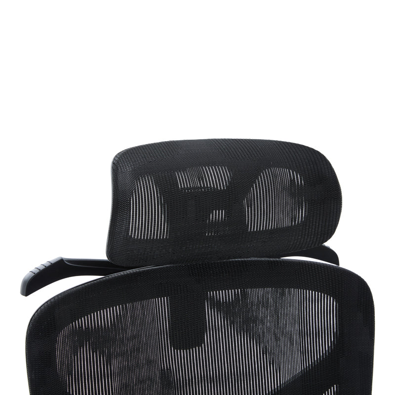 Scaun de birou directorial Vigo, 52x70x124 cm - Negru