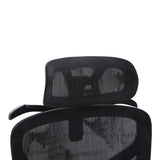 Scaun de birou directorial Vigo, 52x70x124 cm - Negru