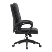 Scaun de birou Enfiria, Negru, 66x66x110-122 cm, detaliu produs