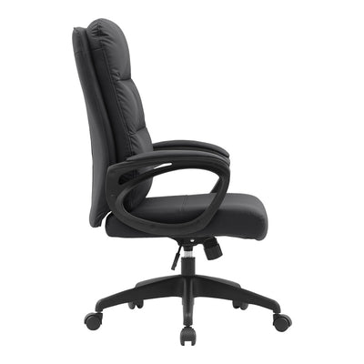 Scaun de birou Enfiria, Negru, 66x66x110-122 cm, detaliu produs