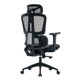 Scaun de birou ergonomic Ergo Flow, Negru-Gri, 73x64x112-135 cm, imagine suplimentara