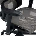 Scaun de birou ergonomic Ergo Flow, Negru-Gri, 73x64x112-135 cm, foto produs 8