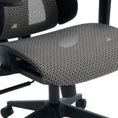 Scaun de birou ergonomic Ergo Flow, Negru-Gri, 73x64x112-135 cm, foto produs 9