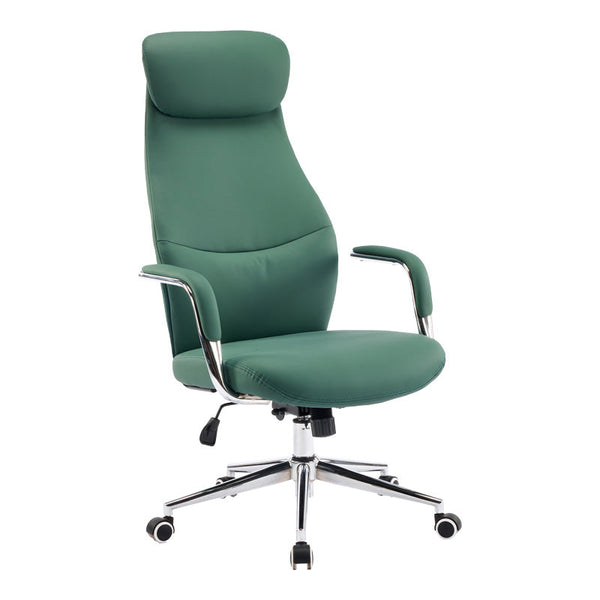 Scaun de birou managerial Ferka, piele PU, 64x71x128 cm