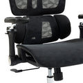 Scaun de birou ergonomic Jeffer, Mesh, Negru, 67x62x115-125 cm, foto produs 11