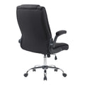 Scaun de birou ergonomic Kesla, PES, Negru, 65x65x113-121 cm, detaliu produs