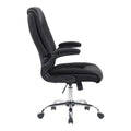 Scaun de birou ergonomic Kesla, PES, Negru, 65x65x113-121 cm, foto produs