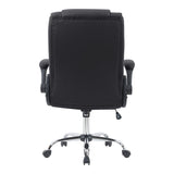 Scaun de birou ergonomic Kesla, PES, Negru, 65x65x113-121 cm