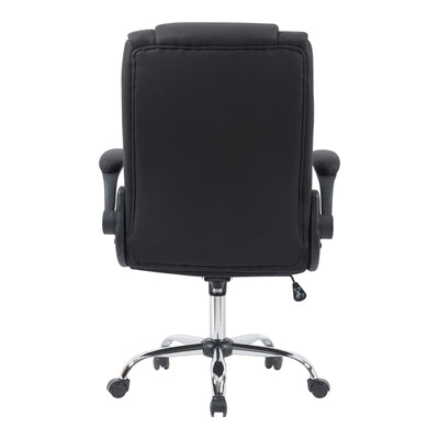 Scaun de birou ergonomic Kesla, PES, Negru, 65x65x113-121 cm, foto produs 8