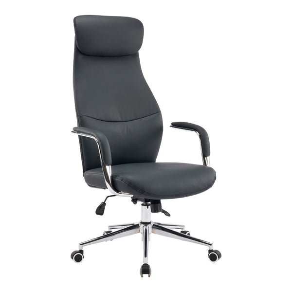 Scaun de birou managerial Ferka, piele PU, 64x71x128 cm