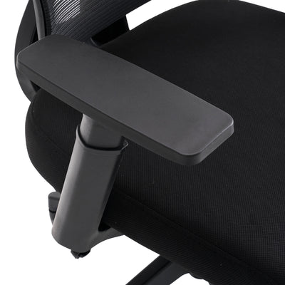 Scaun de birou ergonomic Manager, Mesh, negru, 67x64x120-128 cm, foto produs 8