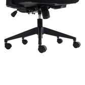Scaun de birou ergonomic Manager, Mesh, negru, 67x64x120-128 cm, foto produs 9