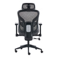Scaun de birou ergonomic Mesgo, Modern/Metal, Negru-Gri, 68x67x110-136 cm, foto produs 6