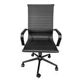 Scaun de birou ergonomic Valter, Negru, 55x58x108 cm, perspectiva suplimentara