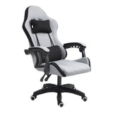 Scaun de birou gaming Gline stofa negru-Gri negru pp, 60x59x118 cm