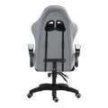 Scaun de birou gaming Gline stofa negru-Gri negru pp, 60x59x118 cm, foto produs 7