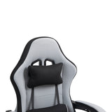 Scaun de birou gaming Gline stofa negru-Gri negru pp, 60x59x118 cm
