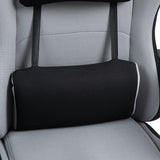 Scaun de birou gaming Gline stofa negru-Gri negru pp, 60x59x118 cm
