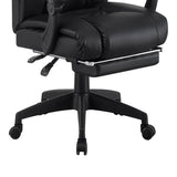 Scaun de birou Garnut, Negru