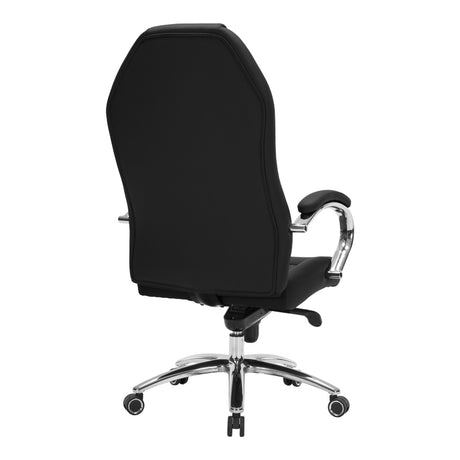 Scaun de birou Ionia, Negru, 67x50x123 cm