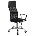Scaun de birou Joel 2, Textil, Negru, 61x59x109-123 cm, imagine suplimentara