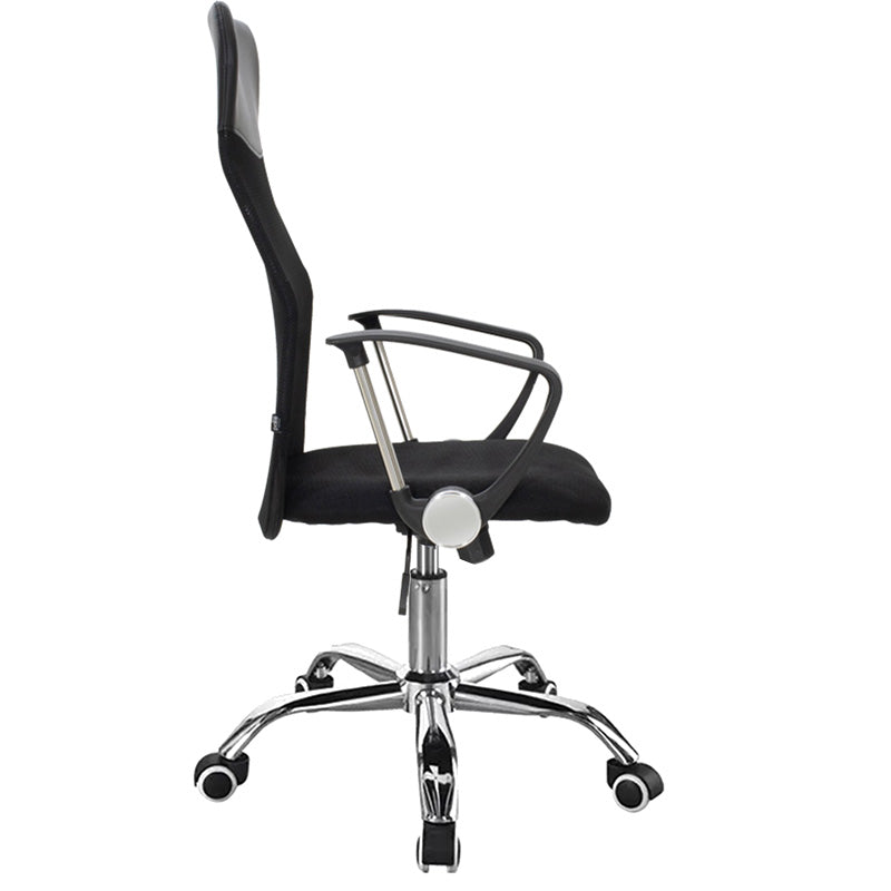 Scaun de birou Joel 2, Textil, Negru, 61x59x109-123 cm