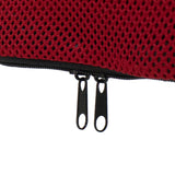 Scaun de birou Joel I mesh, negru-rosu, 60x60x109 cm