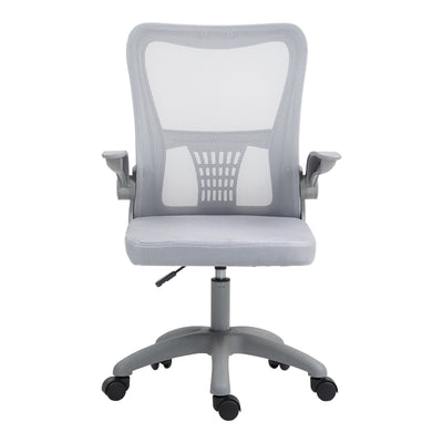 Scaun de birou manager Annalize plasa, Gri, 57x53x100 cm, foto produs 6