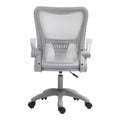 Scaun de birou manager Annalize plasa, Gri, 57x53x100 cm, foto produs 7