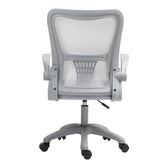 Scaun de birou manager Annalize plasa, Gri, 57x53x100 cm, foto produs 7