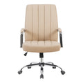 Scaun de birou manager cu funcție ajustabilă Mido, Cappuccino, 58x71x100-106 cm, perspectiva suplimentara