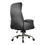 Scaun de birou Manager Derjio, Negru, 68x66x115 cm - Negru