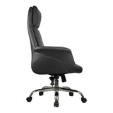 Scaun de birou Manager Derjio, Negru, 68x66x115 cm - Negru