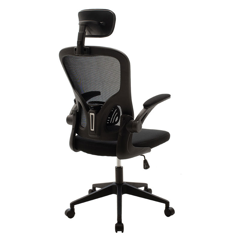 Scaun de birou Manager Ergoline cu plasa, neagra, 65x62 cm, imagine suplimentara