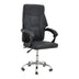 Scaun de birou manager Glorin negru pu 60x68x128 cm