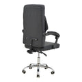 Scaun de birou manager Glorin negru pu, 60x68x128 cm, imagine suplimentara