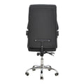 Scaun de birou manager Glorin negru pu, 60x68x128 cm, foto produs