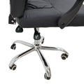 Scaun de birou manager Glorin negru pu, 60x68x128 cm, foto produs 7