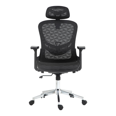 Scaun de birou manager Mergi plasa, neagra, 62x63x120 cm, foto produs
