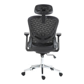 Scaun de birou manager Mergi plasa, neagra, 62x63x120 cm, foto produs 6