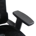 Scaun de birou manager Mergi plasa, neagra, 62x63x120 cm, foto produs 8