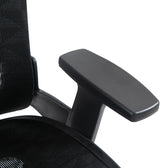 Scaun de birou manager Mergi plasa, neagra, 62x63x120 cm, foto produs 8