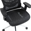 Scaun de birou manager Mergi plasa, neagra, 62x63x120 cm, foto produs 9