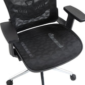 Scaun de birou manager Mergi plasa, neagra, 62x63x120 cm, foto produs 9