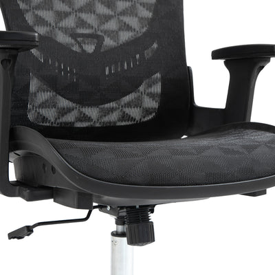 Scaun de birou manager Mergi plasa, neagra, 62x63x120 cm, foto produs 10