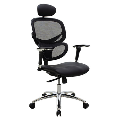 Scaun de birou manager, neagra, 65x65x122 cm, imagine suplimentara