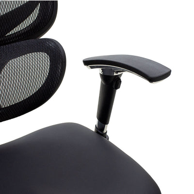 Scaun de birou manager, neagra, 65x65x122 cm, foto produs 8