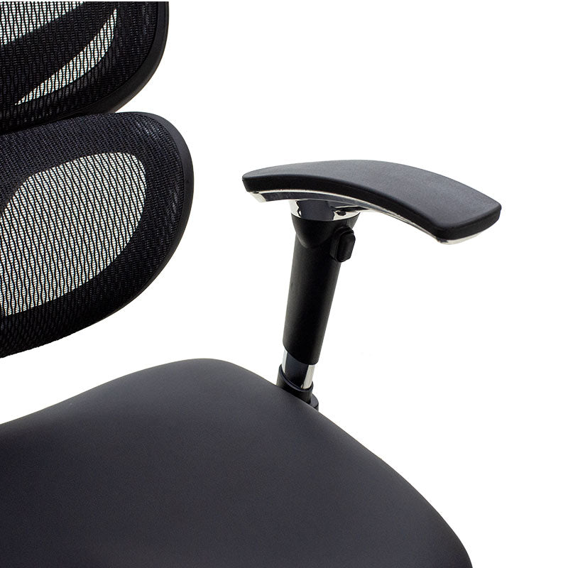 Scaun de birou manager, neagra, 65x65x122 cm, foto produs 8