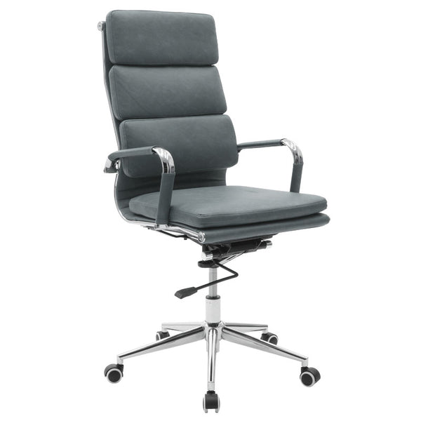 Scaun de birou Tokyo, Piele ecologica, 65x62x110-120 cm